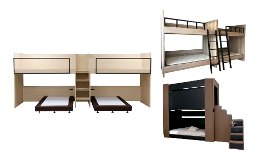 二段ベッド(2×2タイプ)